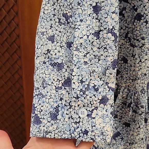 Tuckernuck | Hydrangea Hayes Mini Dress 3/4 Sleeve Size XS Preppy Feminine - Picture 6 of 13